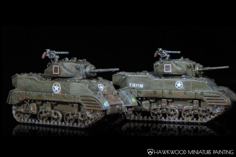 Flames of War Canadian M5 Stuart Tanks